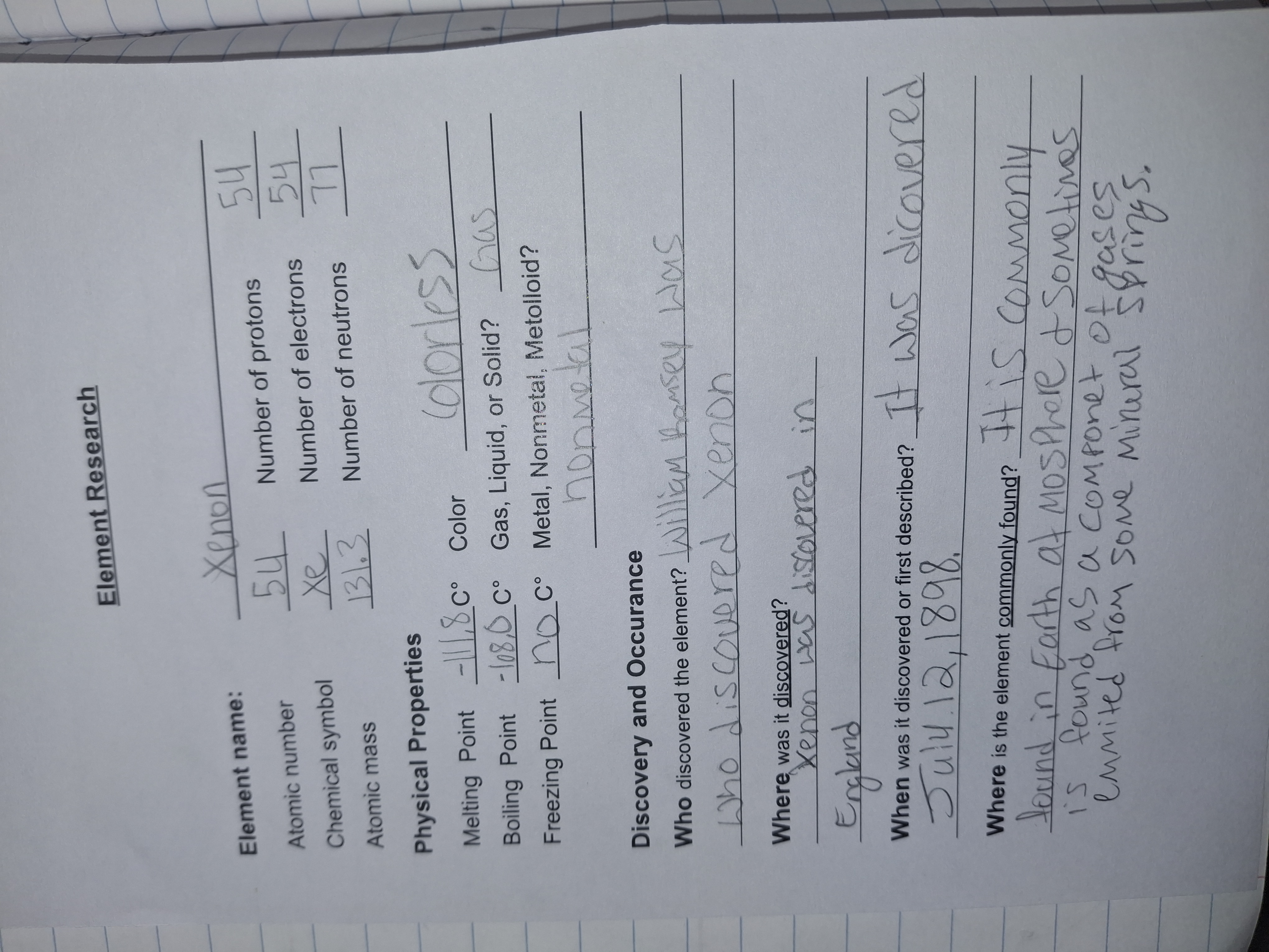 Student Evidence — Guided Research Notes